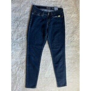 Levi Totally Comfy Womens Jeans Size 4 M Super Skinny Med Wash Mid Rise Stretchy